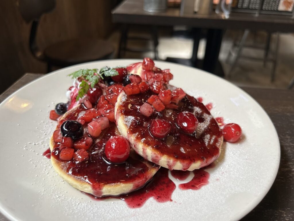 ベリーベリーパンケーキ