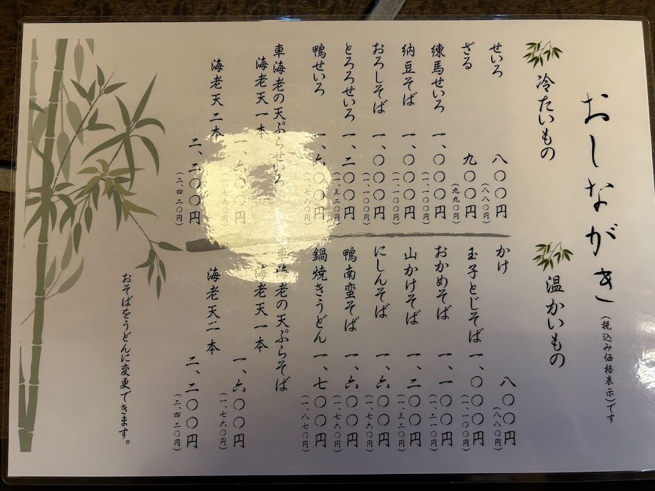 食事メニュー