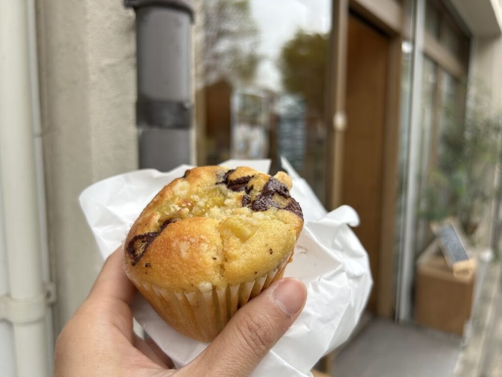 お芋クリームマフィン