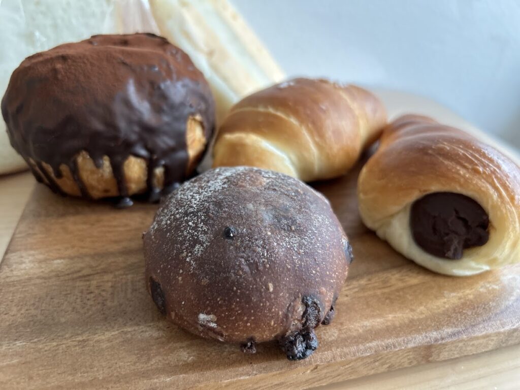 チョコとベリーのパン