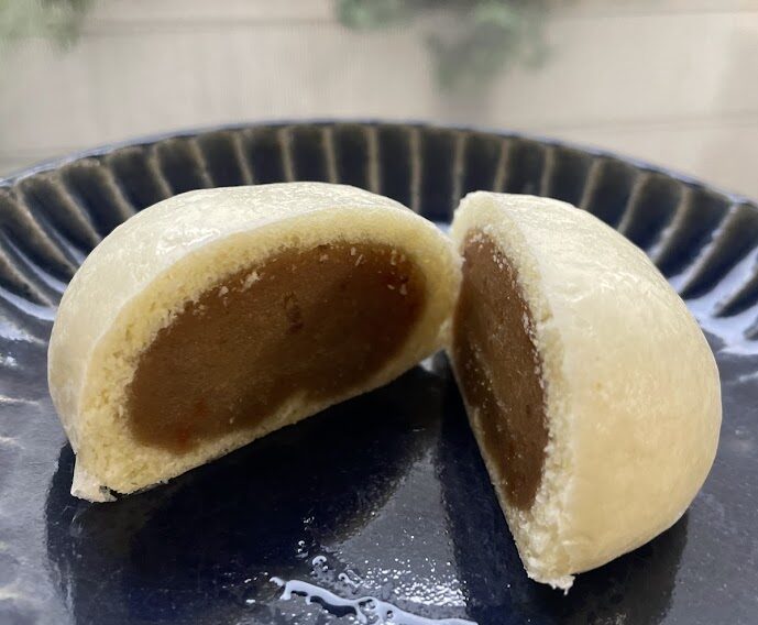 カレー饅頭断面