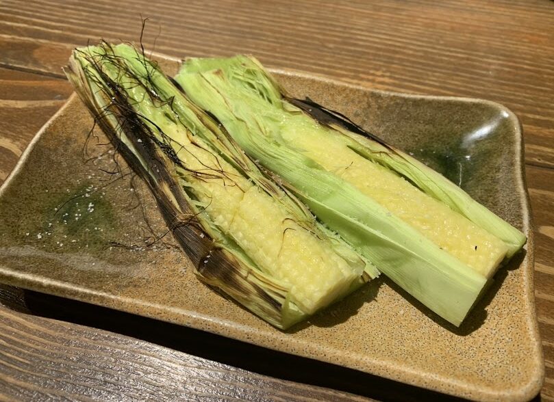 ヒゲ旨ヤングコーン焼き2本