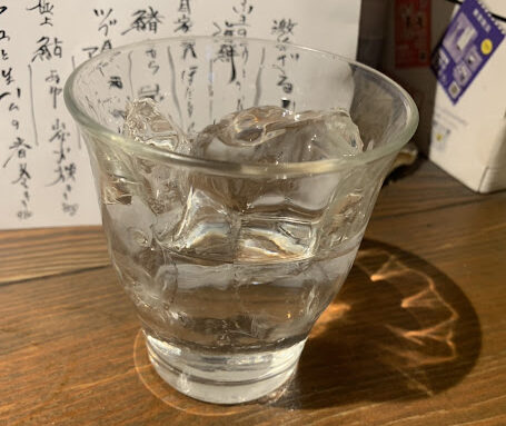 芋焼酎ロック
