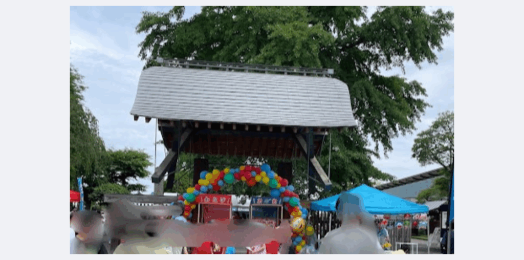 妙延寺会場入り口