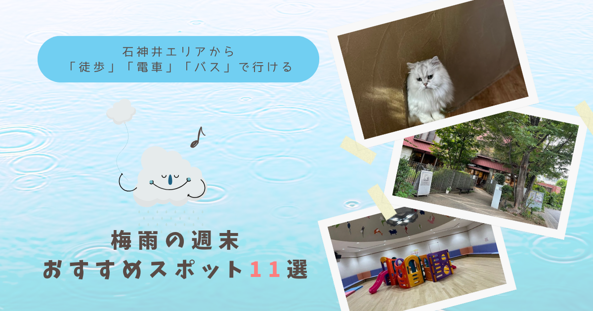 梅雨のおすすめスポット