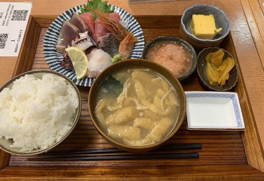 刺身定食