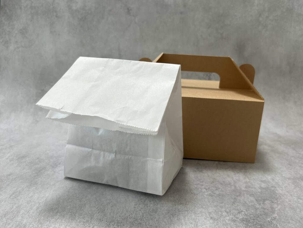 テイクアウトした商品