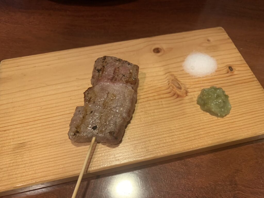 和牛モモ串