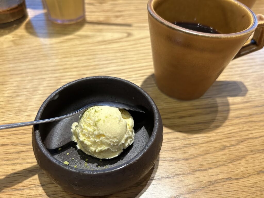 アンケートのサービス甘味