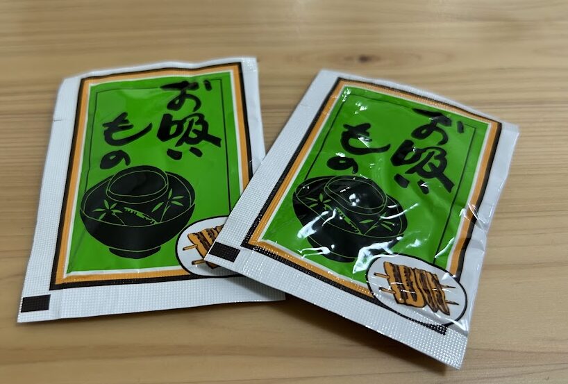 粉末のお吸い物