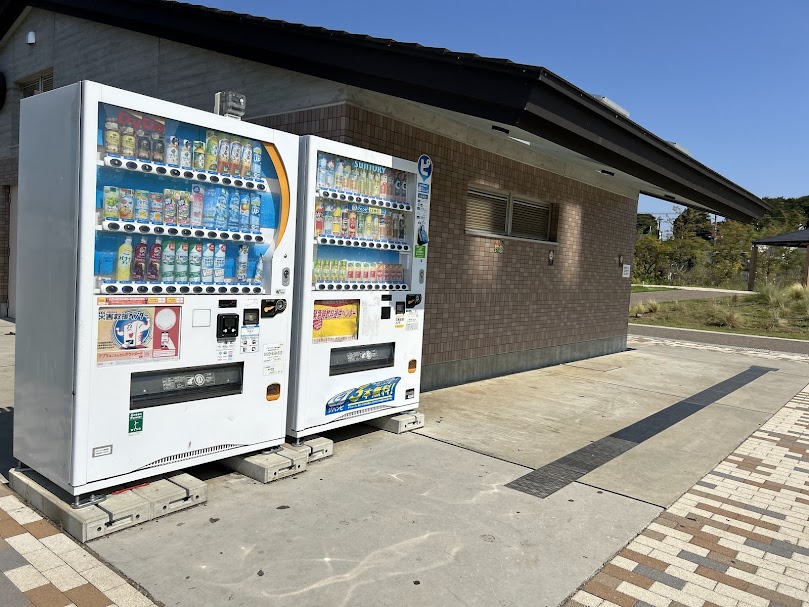 お手洗い横の飲料自販機