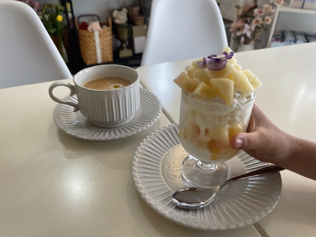 ミニパフェドリンクセット