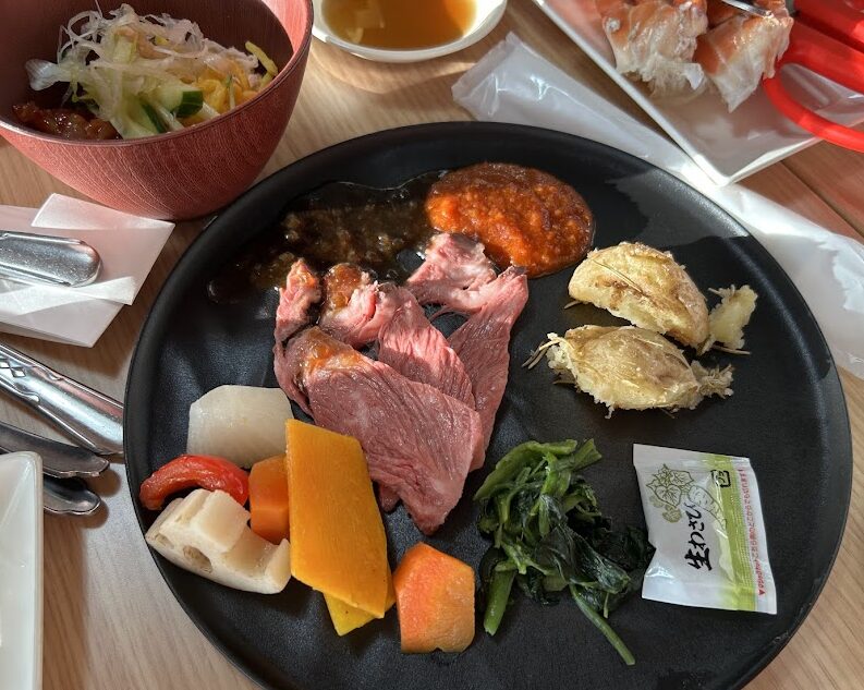 夕食バイキング