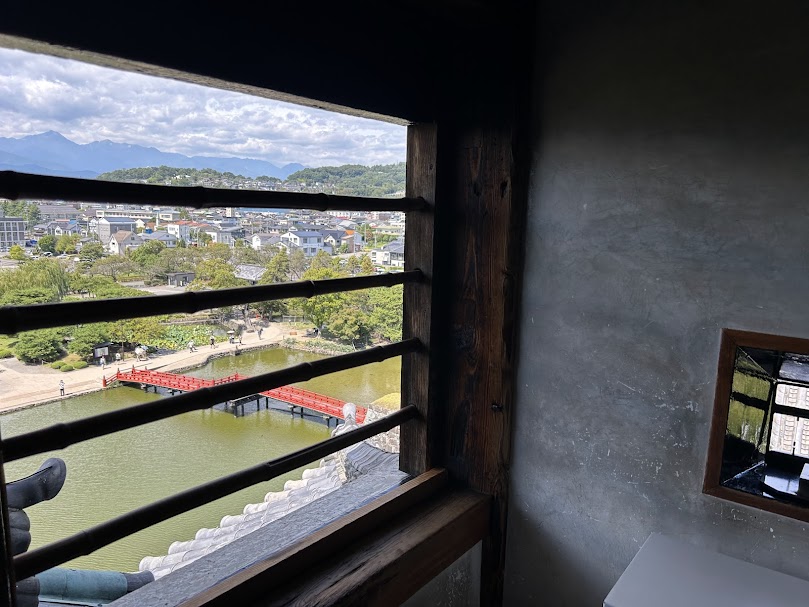 松本城景色