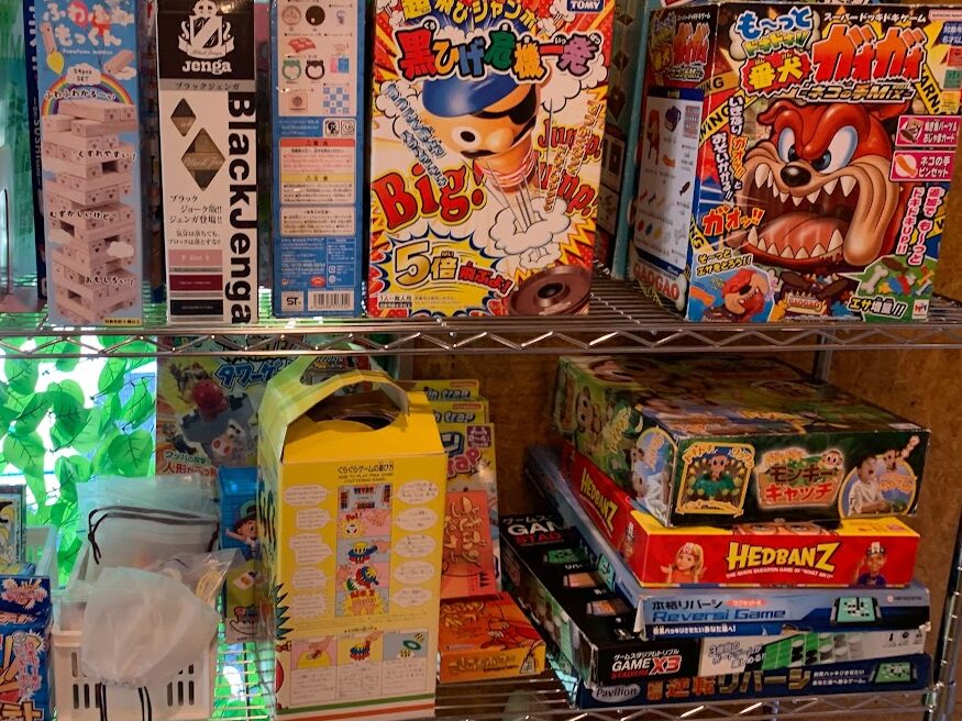 無料貸出のボードゲーム
