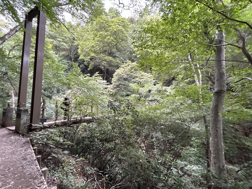 4号路の吊り橋