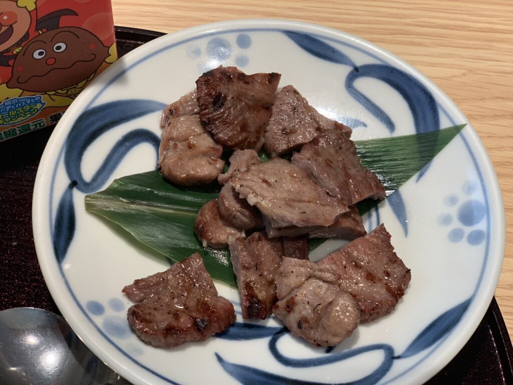 子ども用にカット済みのお肉