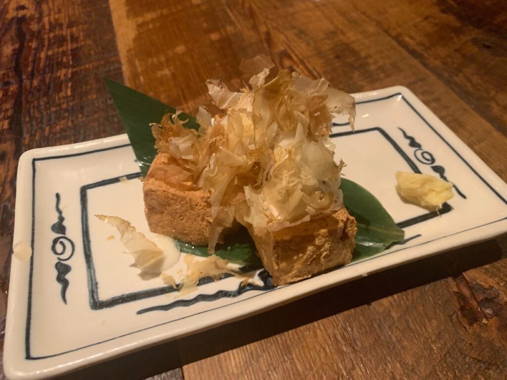揚げたて厚揚げ