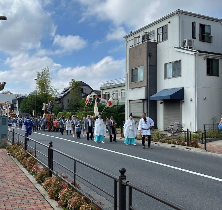 お神輿行列