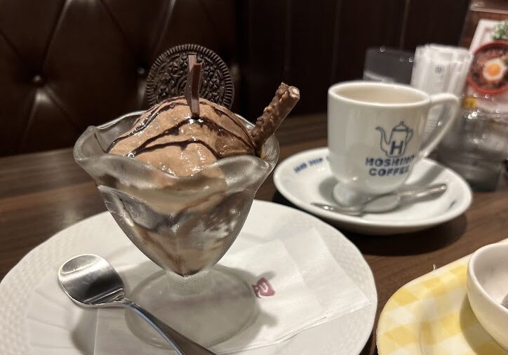 チョコレートパフェ