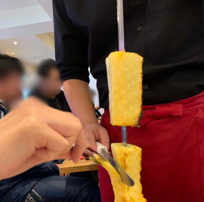 焼きパイナップル