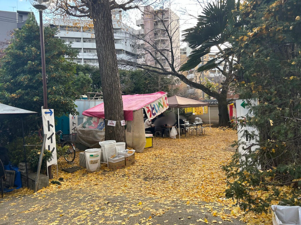 お手洗いの案内