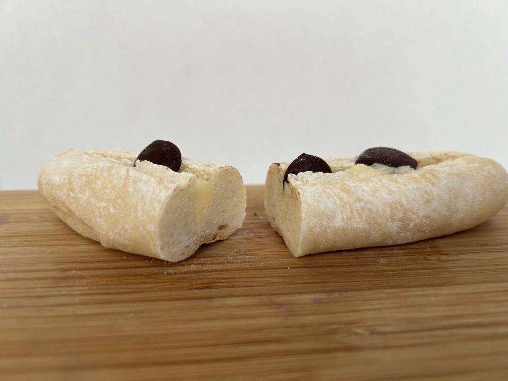 ミルクボール断面