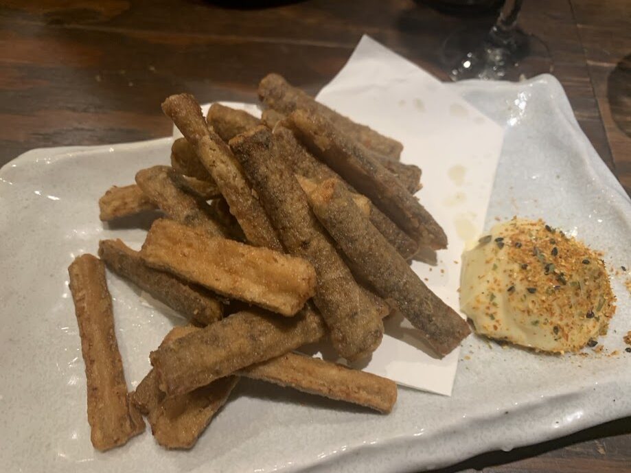 ごぼうの唐揚げ