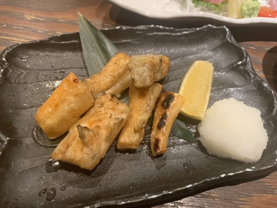 鮭のハラス焼き