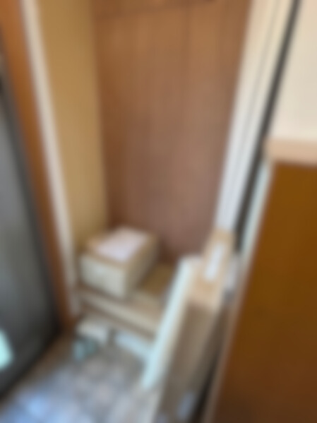 下駄箱リフォームの様子