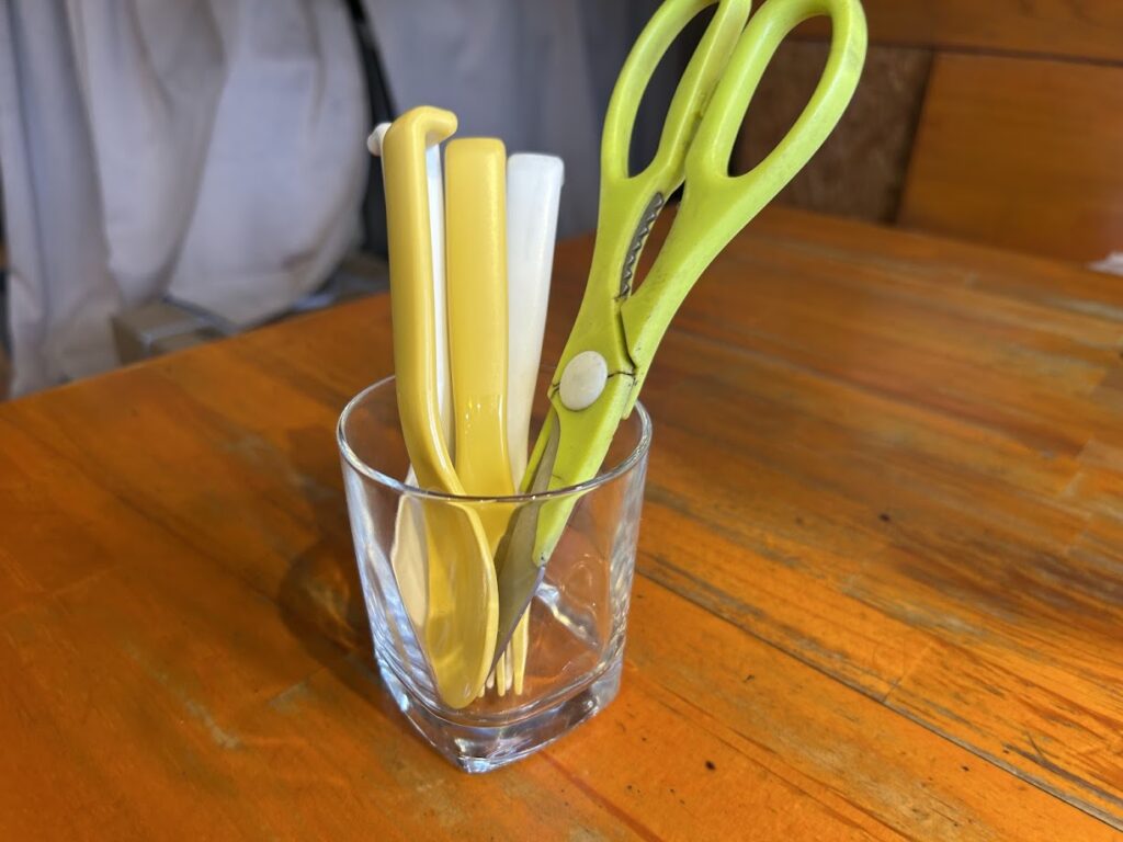 カトラリーとハサミ