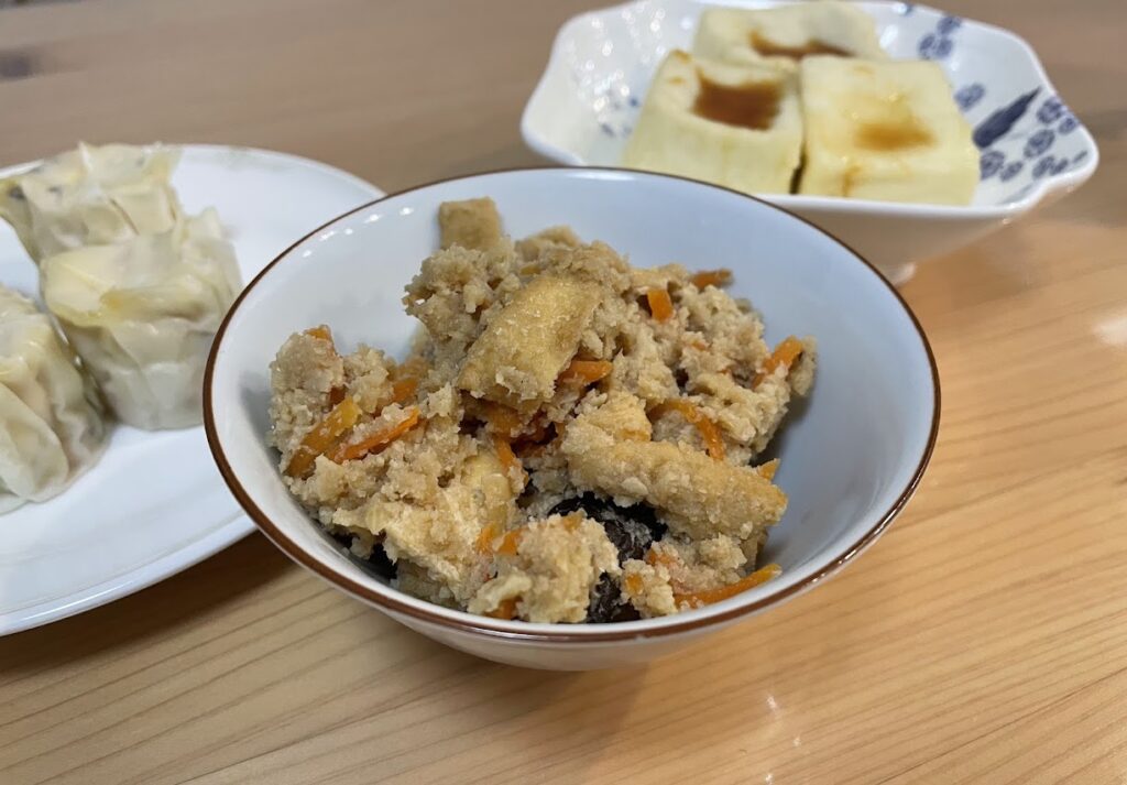 お豆腐づくしの晩ごはん
