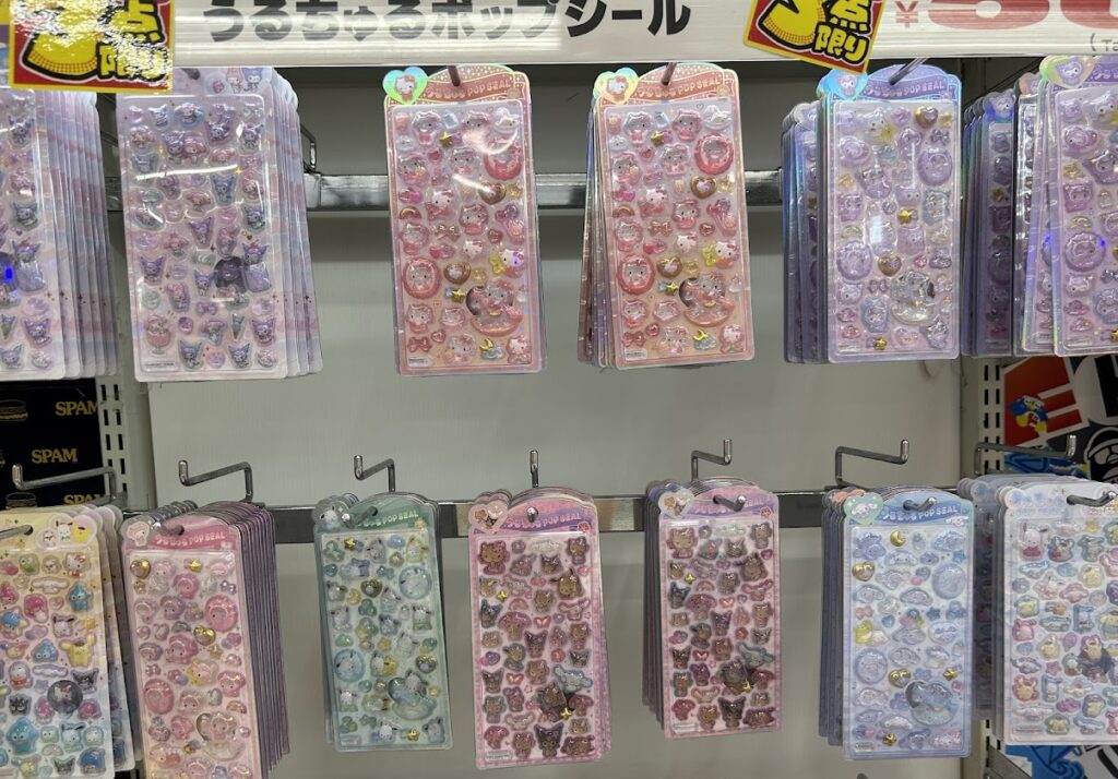 サンリオ日焼けシール