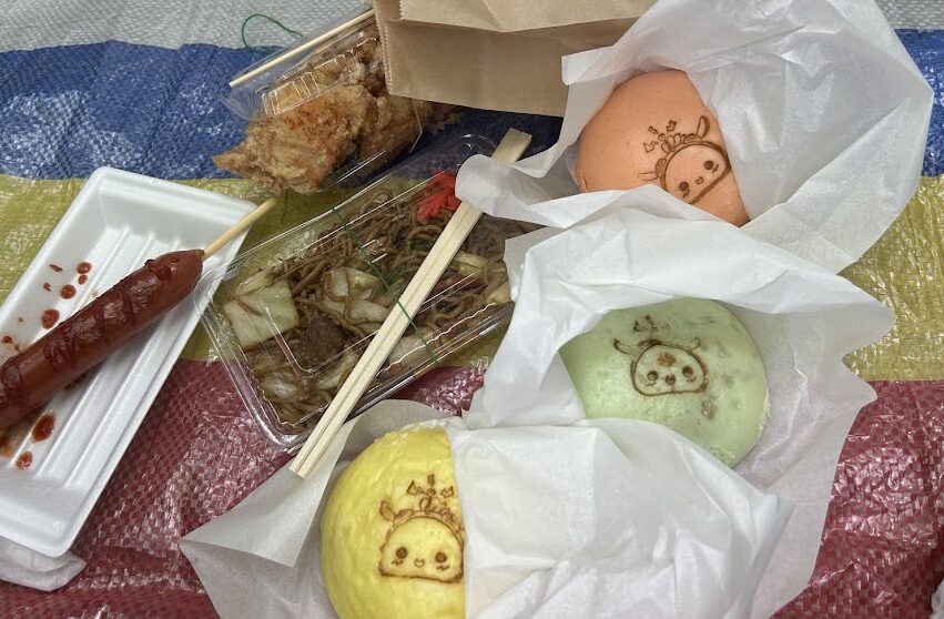 購入したフード