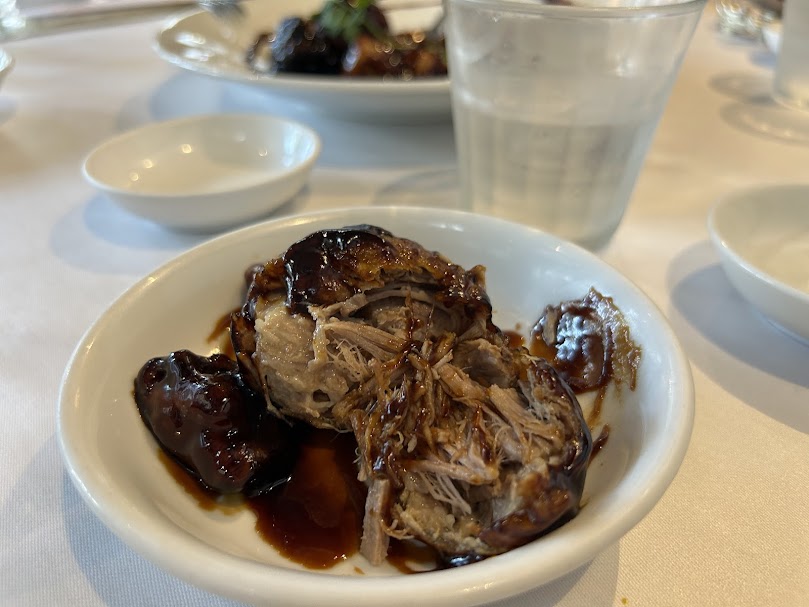 黒酢すぶたの豚肉