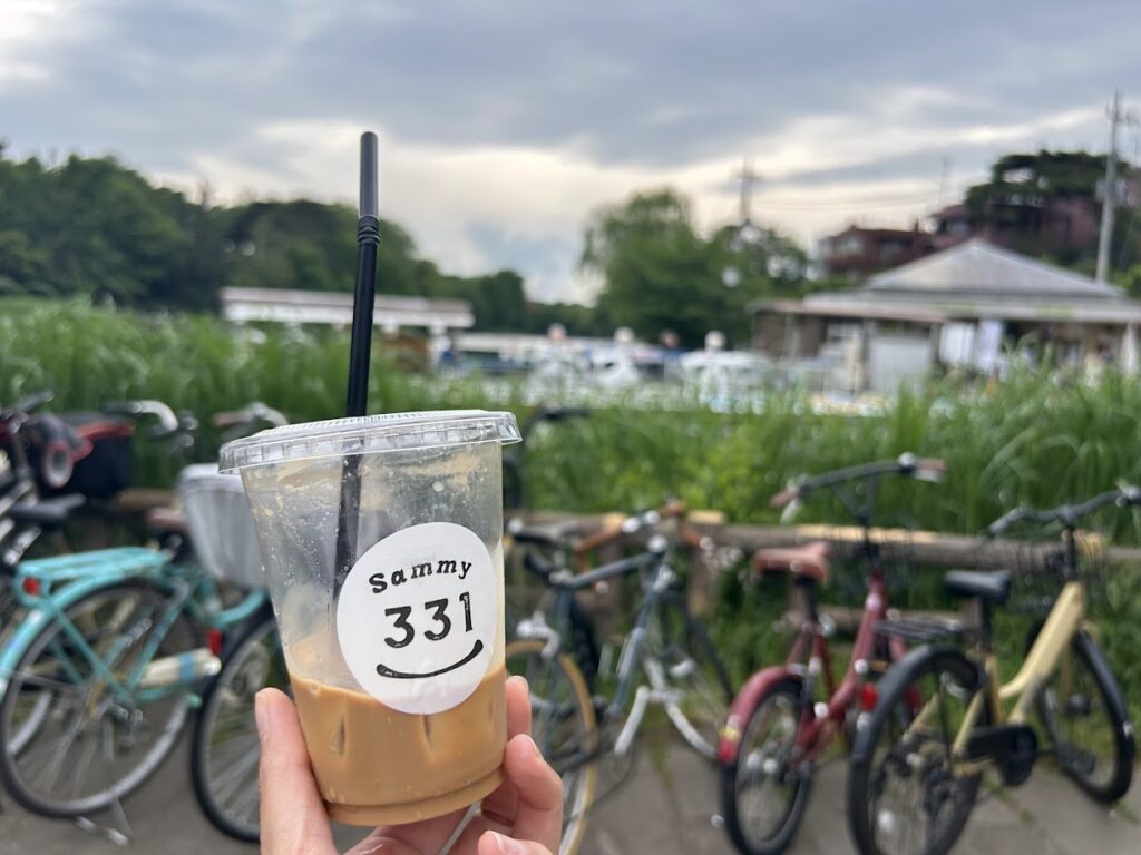 テイクアウトで石神井公園へ