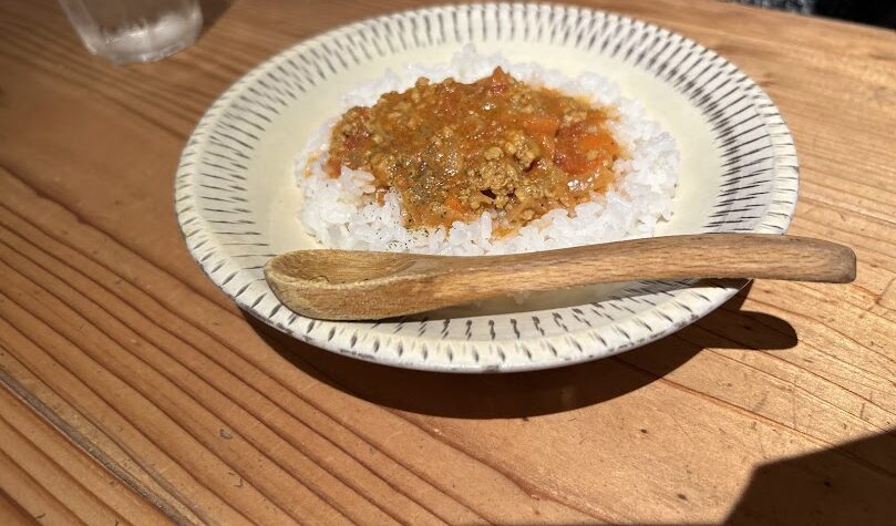 お子様キーマカレー