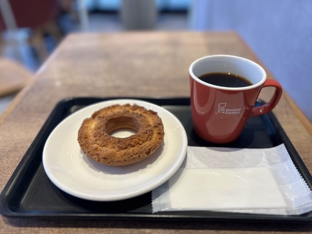 朝のミスドドリンクセット
