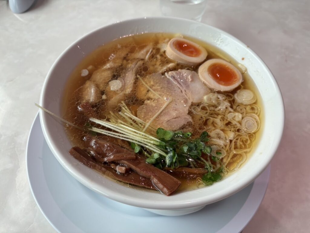 醤油中華そば(味玉トッピング)