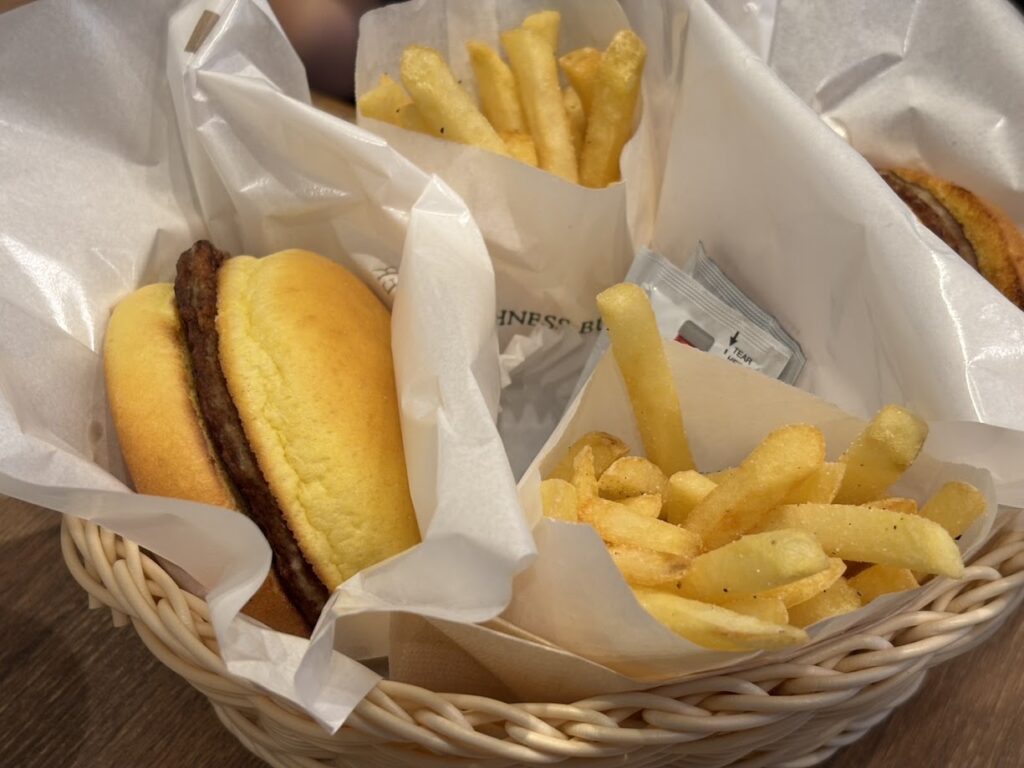 キッズチーズバーガー