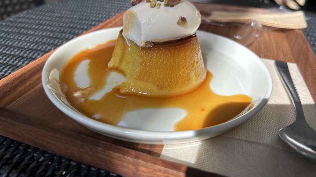 かぼちゃプリン 760円。 