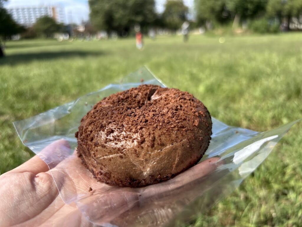 ダブルチョコクランチベーグル